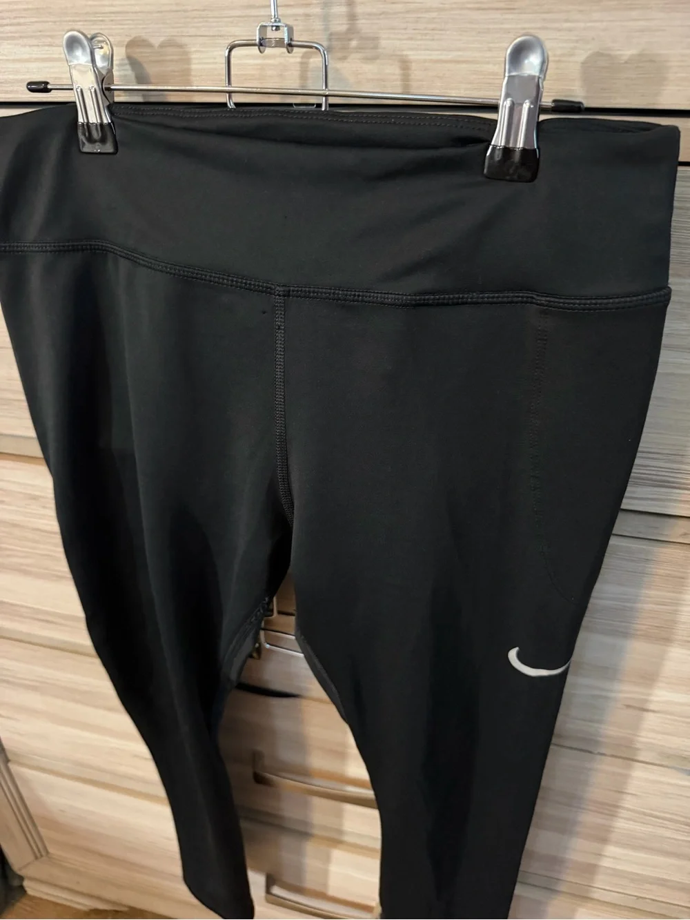 Nike Women’s Black Athletic Leggings- Large